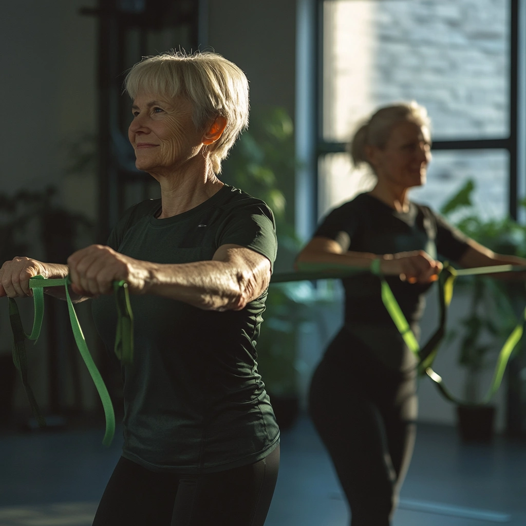 Вправа на зміцнення м'язів для людей поважного віку